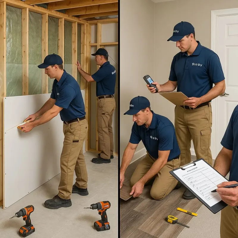Repairs and Reconstruction process in Nolensville, TN
